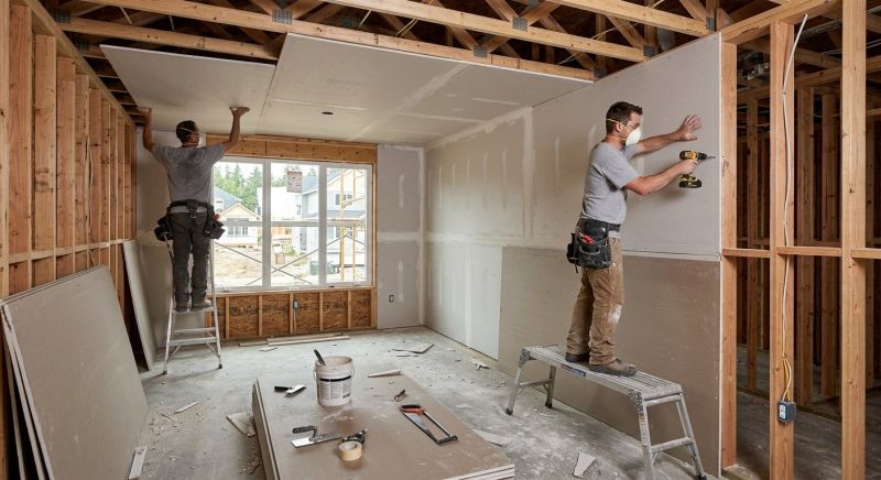Bedroom Drywall Installation in Wilmington, NC