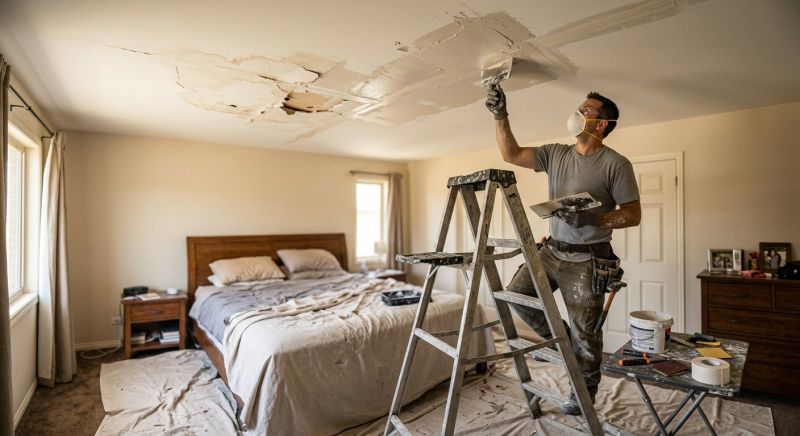 Bedroom Wall Repair in Olathe, KS