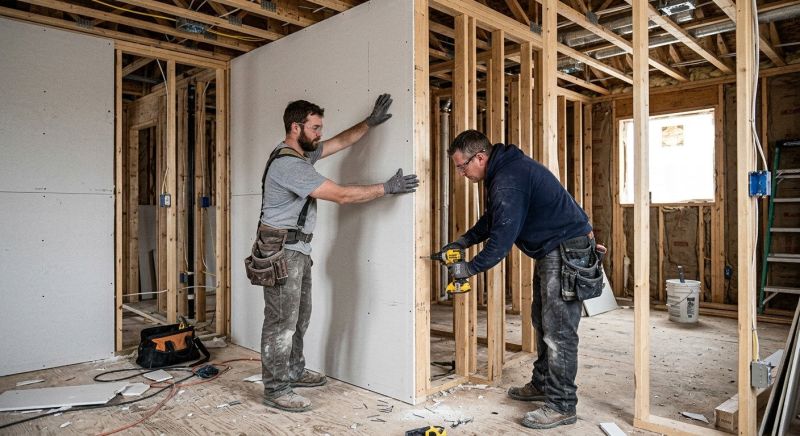 Garage Wallboard Installation in Kansas City, KS