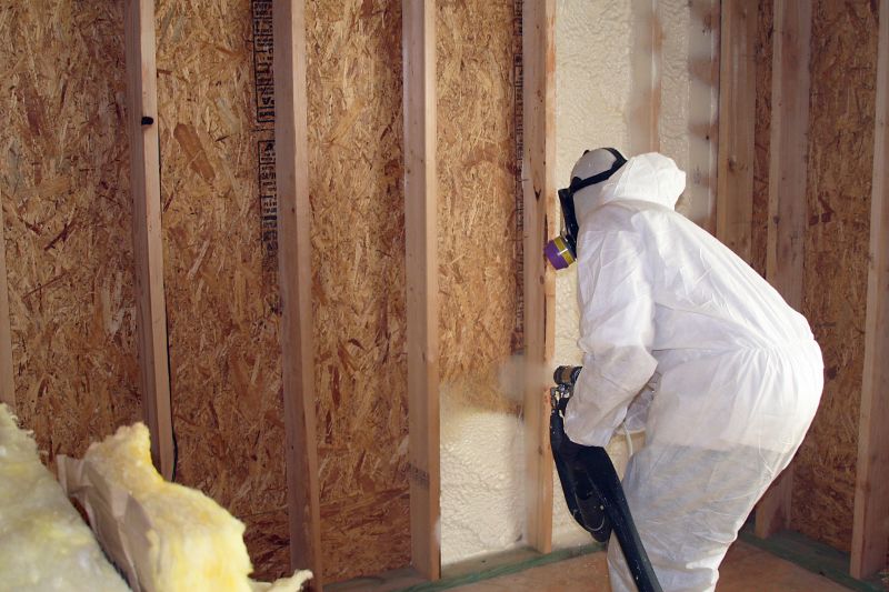 Wall Insulation Installation