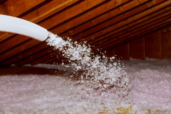 Attic Insulation Installation