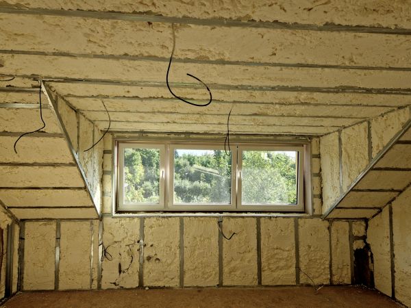 Barn Insulation Installation